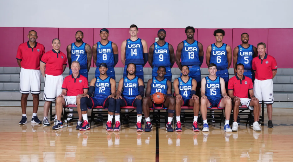 usa men's basketball team