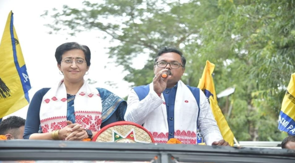 atishi in election campanion