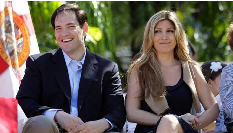 Marco Rubio with Wife