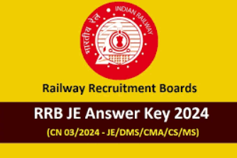 RRB JE answer key 2024